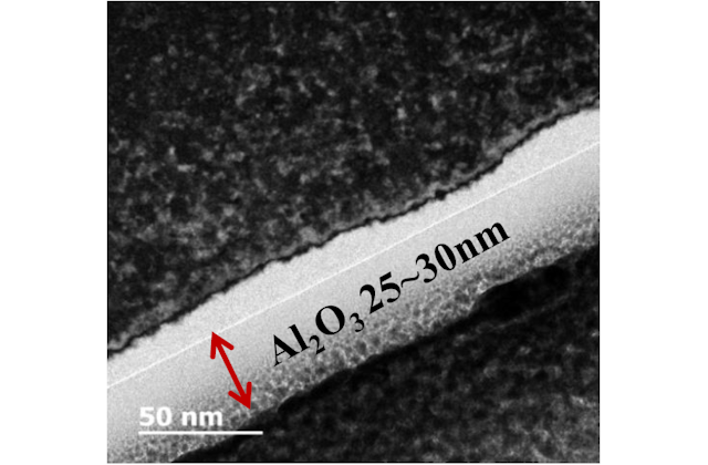 Осаждение слоя Al2O3